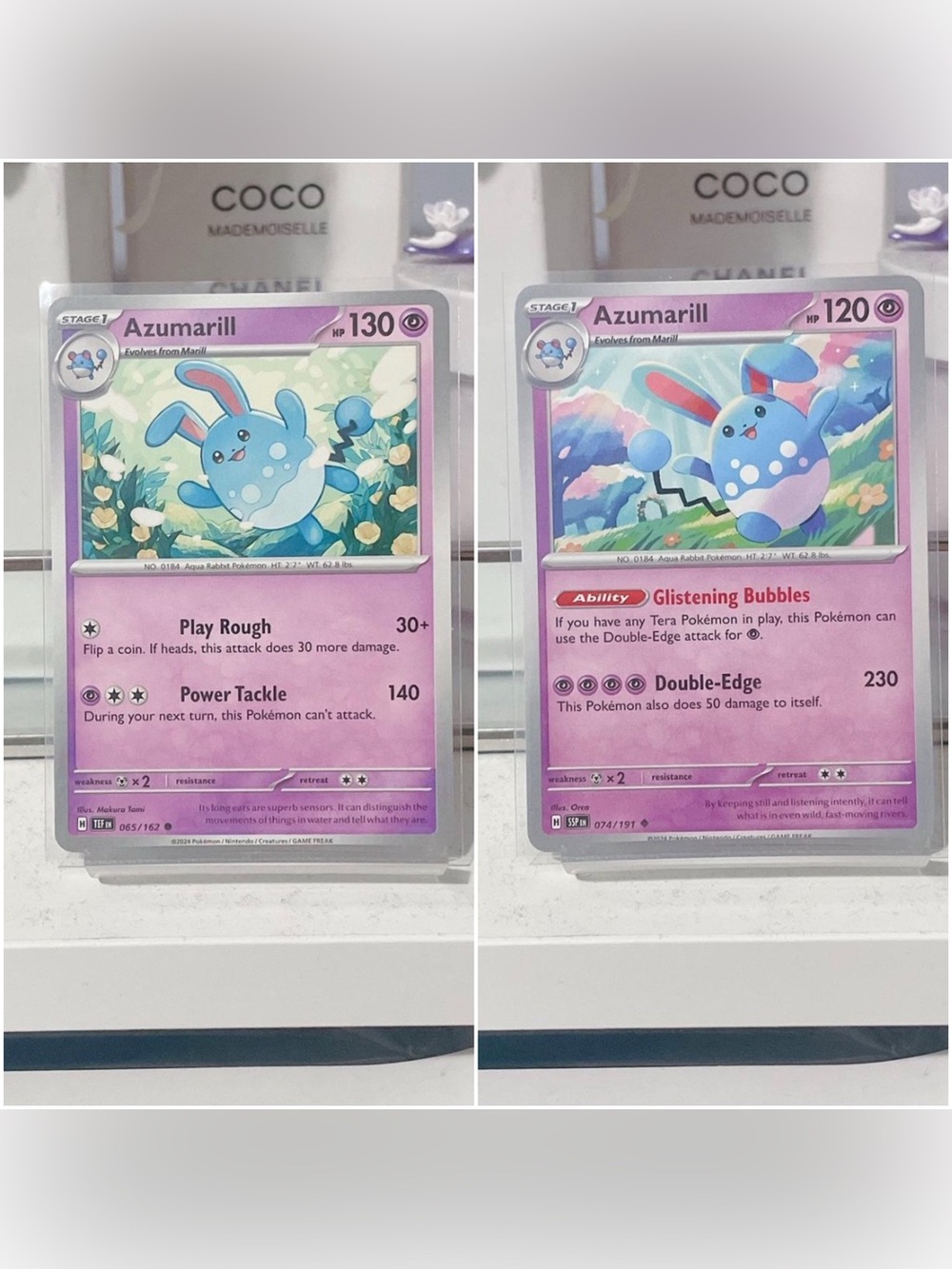 Pokemon Azumarill Card